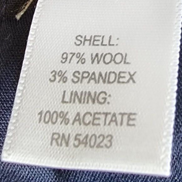 BANANA REPUBLIC, Women Classic Fit Pant, Size 35/30, NWT 97% Wool - Picture 6 of 11